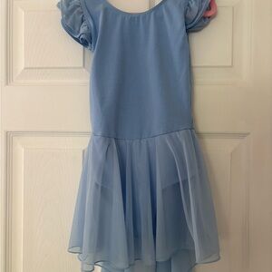 Blue Kids Dance Costume
